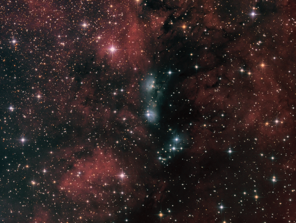 NGC6914/vdB132 (Reflection Neb.) in Cygnus Ha_LRGB - Astrophotography
