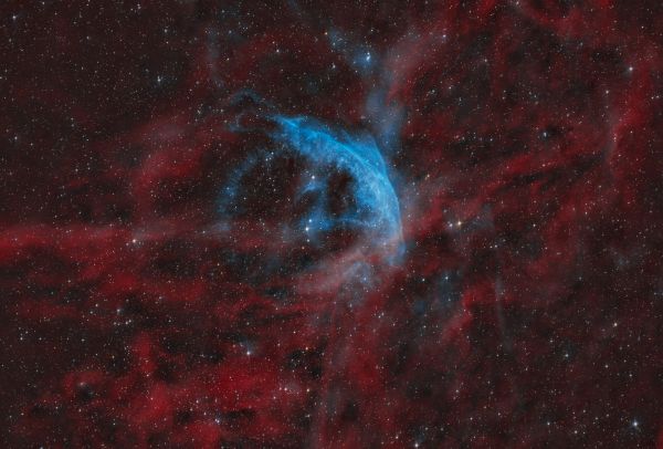 Wolf Rayet 134 Ring Nebula in Cygnus - Astrophotography