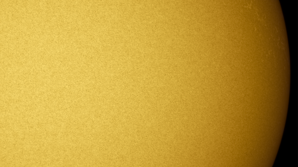 Solar granulation with facular fields - Astrophotography