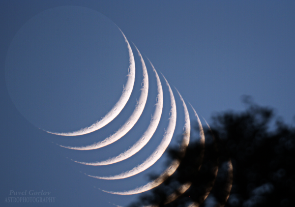 Lunar sunset - Astrophotography