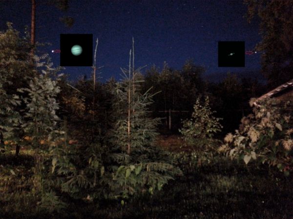 Jupiter and Saturn - Astrophotography