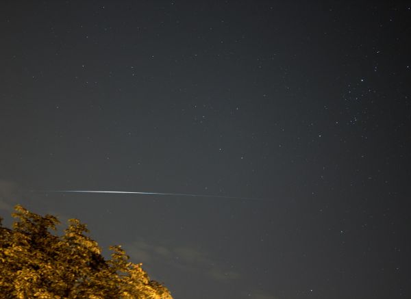 Iridium flare 19.08.2015 - Astrophotography