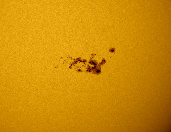 Sun, sunspot groups: 3664, 3668 - Astrophotography