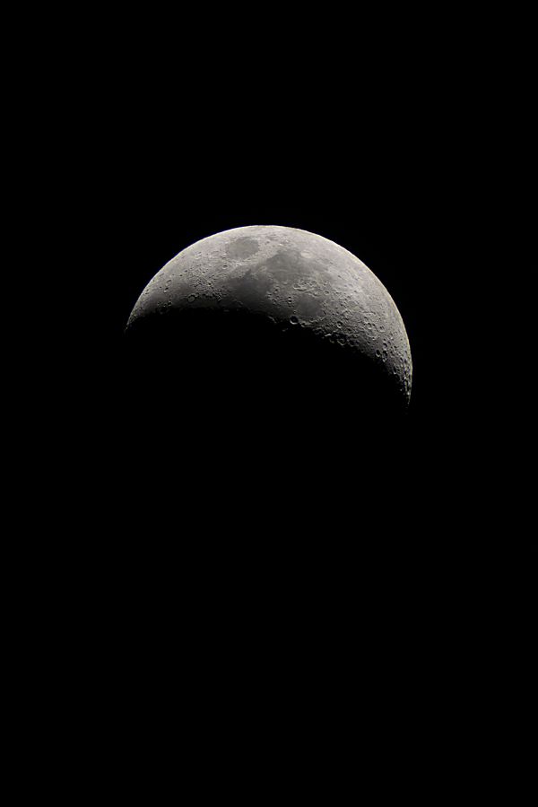 Waxing Moon - Astrophotography