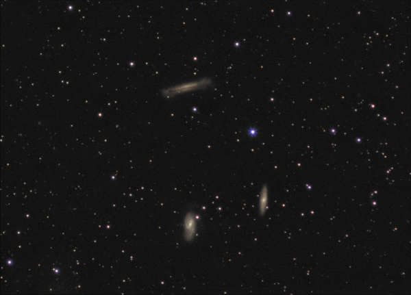 Triplet in the constellation Leo - Astrophotography