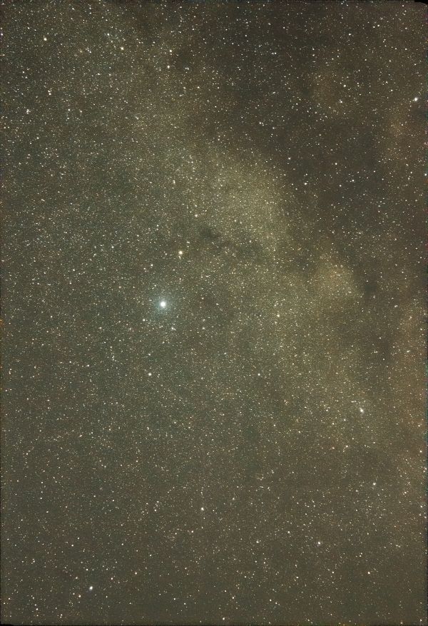 The vicinity of the star Altair and Barnard 142 - Astrophotography