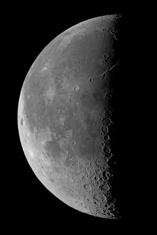 Last Quarter Moon on 07.10.2023 - Astrophotography