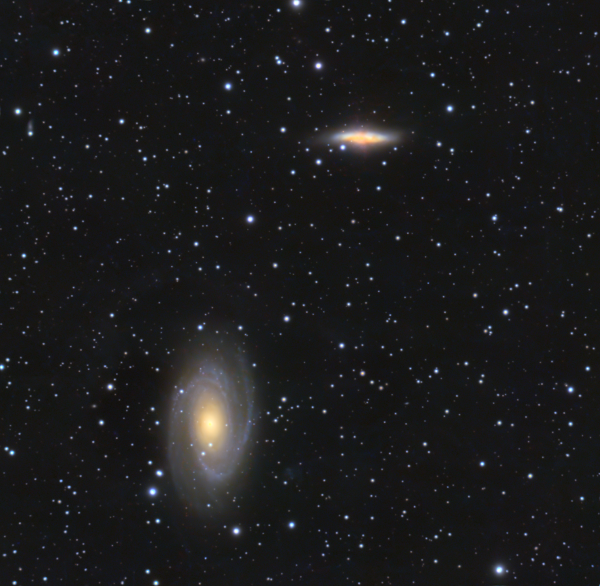 Bode's Galaxy (M81) & Cigar Galaxy (M82) - Astrophotography