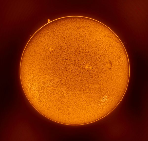 Solar Chromosphere, August 18, 2022 - Astrophotography