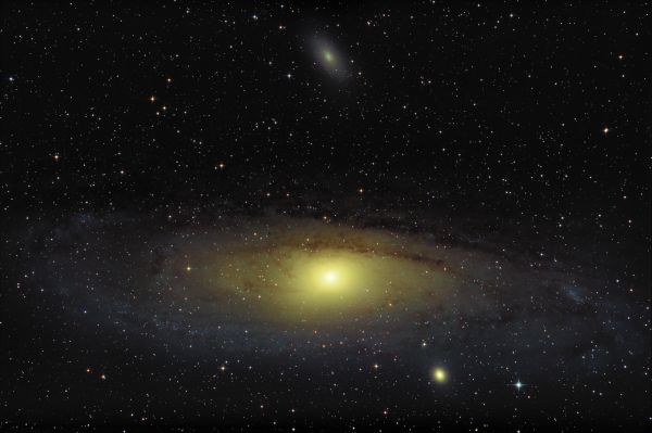 M31 with satellites - Astrophotography