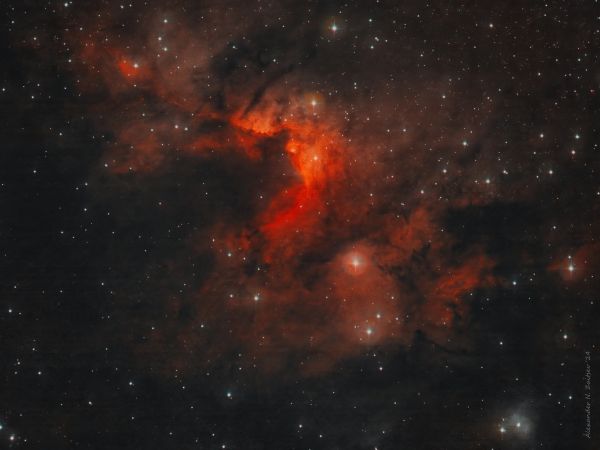 Sh2-155 in HOO - Astrophotography
