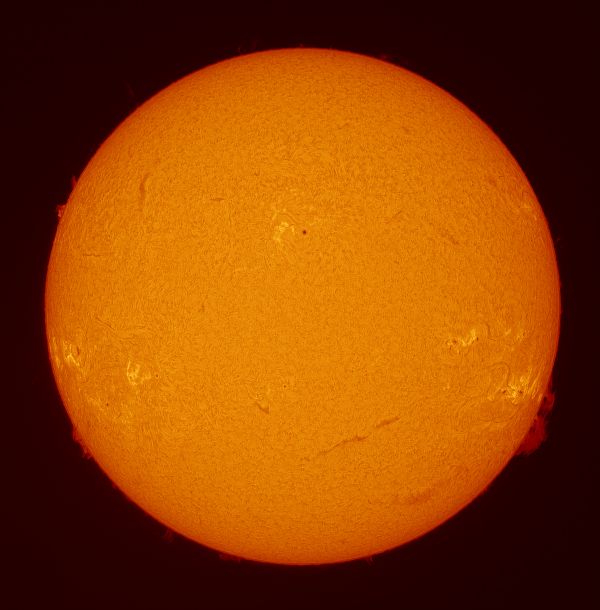 The Sun in the Chromosphere on June 8 - Astrophotography
