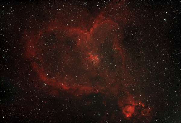 IC1805. The Heart Nebula. - Astrophotography