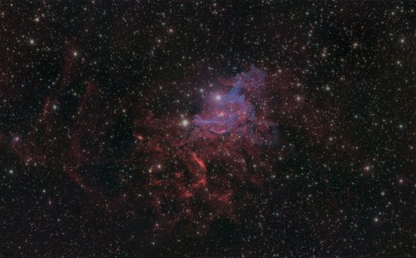 IC405 - Flaming Star Nebula - Astrophotography