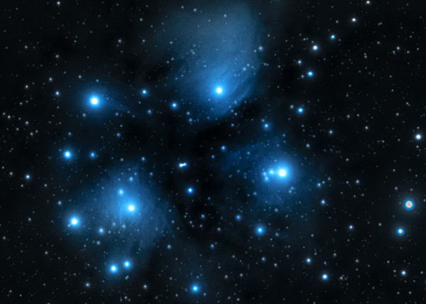 The Pleiades (M45) is an open star cluster. - Astrophotography
