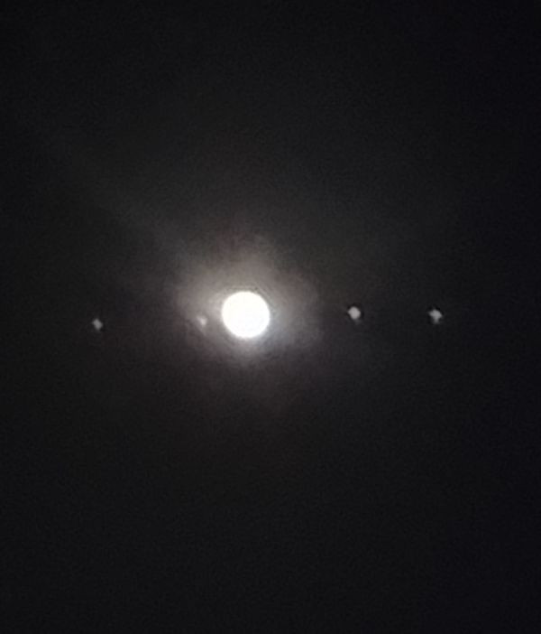 Jupiter and the Galilean moons - Astrophotography