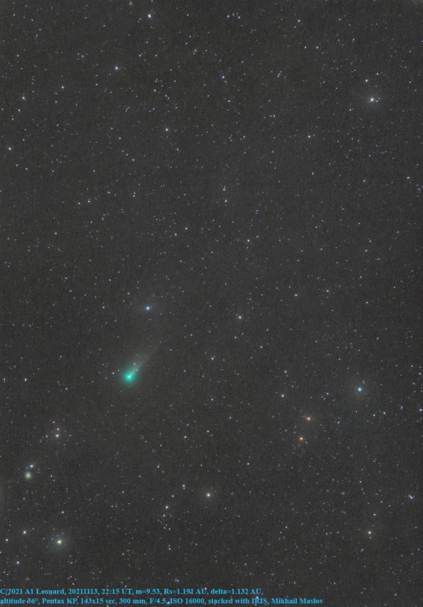 C/2021 A1 Leonard - Astrophotography