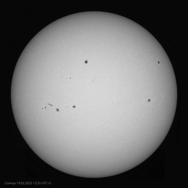 Sun 12:35 19.02.2025 - Astrophotography