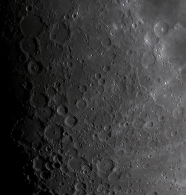 Moon. Fragment - Astrophotography