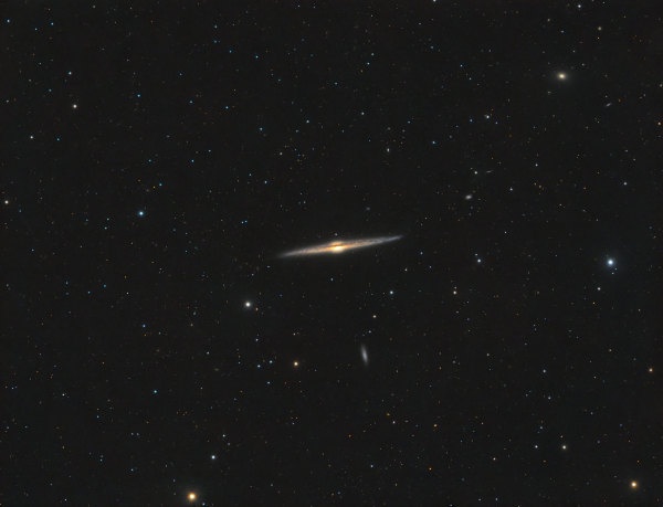 NGC 4565 Needle Galaxy Coma Berenices - Astrophotography