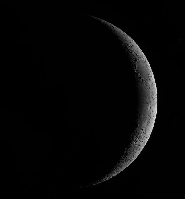 Sunrise on the Moon - Astrophotography