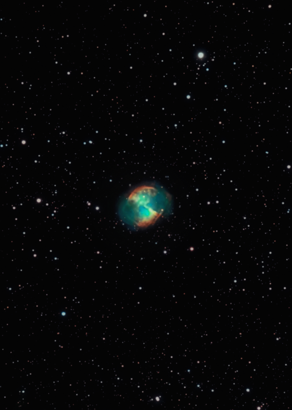 Dumbbell Nebula M27 (NGC 6853) - Astrophotography