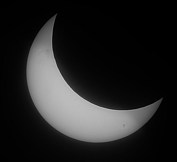 Solar eclipse of October 25, 2022. - Astrophotography