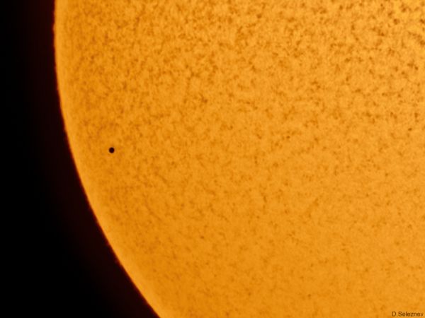 Transit of Mercury across the Sun's disk - Astrophotography