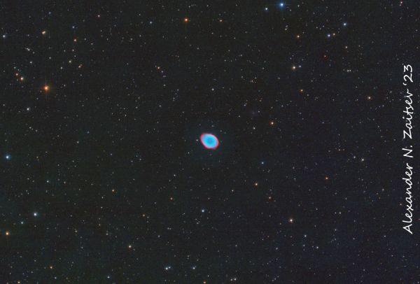 M57 (Ring Nebula) in RGB - Astrophotography