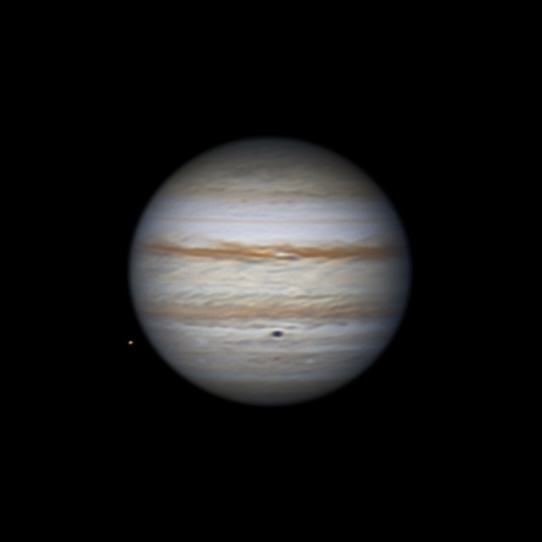 Jupiter and Europe, 24.08.2022 - Astrophotography