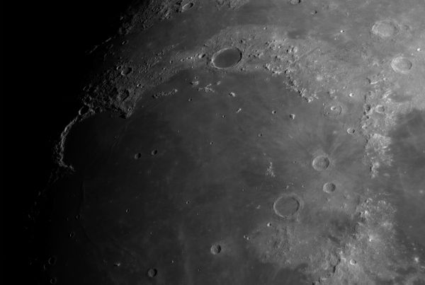 Plato Crater and Sinus Iridum - Astrophotography