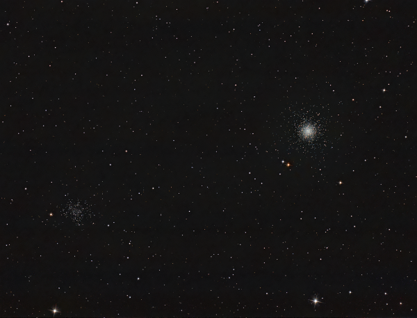 Clusters M53 and NGC5053 - Astrophotography