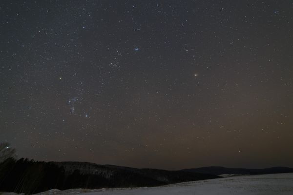 Orion constellation, Pleyades, Mars etc. - Astrophotography