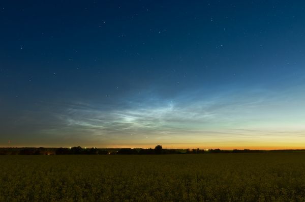Noctilucent clouds - Astrophotography