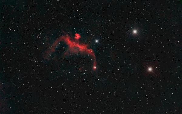 Seagull Nebula IC 2177 - Astrophotography