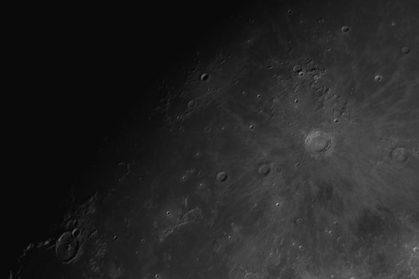 Moon on February 3, 2023, at 01:36 GMT+5. - Astrophotography