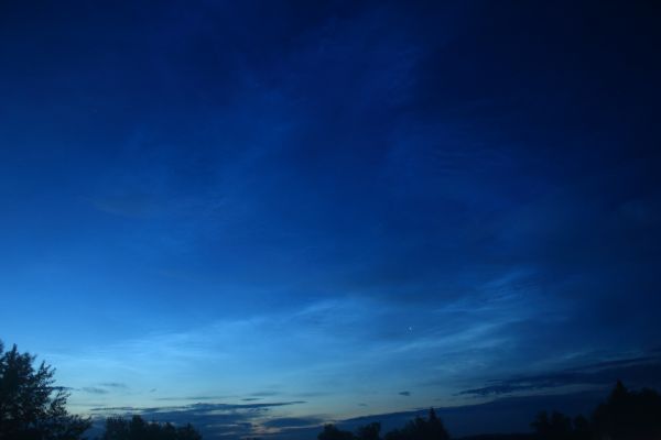 Noctilucent clouds - Astrophotography