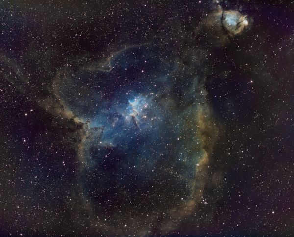 The Heart Nebula, the Fish Head Nebula, and much more. - Astrophotography