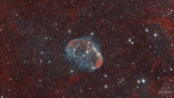 The Crescent Nebula NGC 6888 - Astrophotography