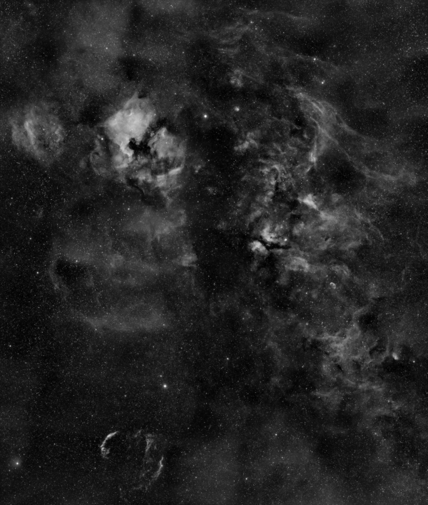 The Ha region in Cygnus. - Astrophotography