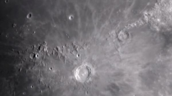 The Moon. The region around the craters Copernicus and Eratosthenes. - Astrophotography