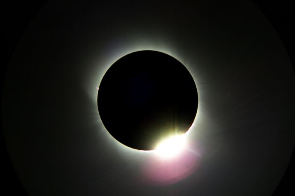 Diamond Ring - Astrophotography