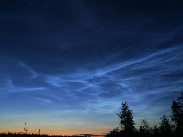 Noctilucent clouds - Astrophotography