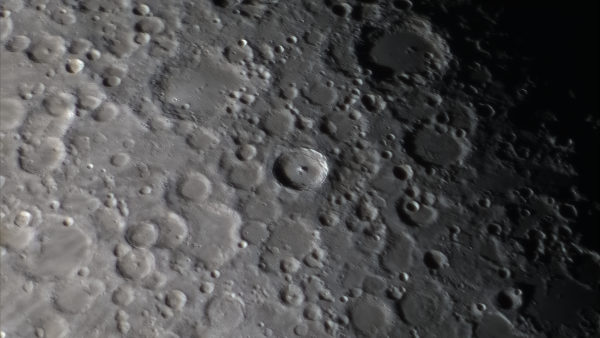 Moon 13.03.2022. Crater Tycho - Astrophotography