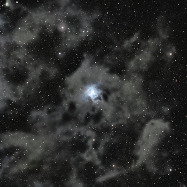 NGC 7023 (Iris nebula, OCL 235, LBN 487) - Astrophotography