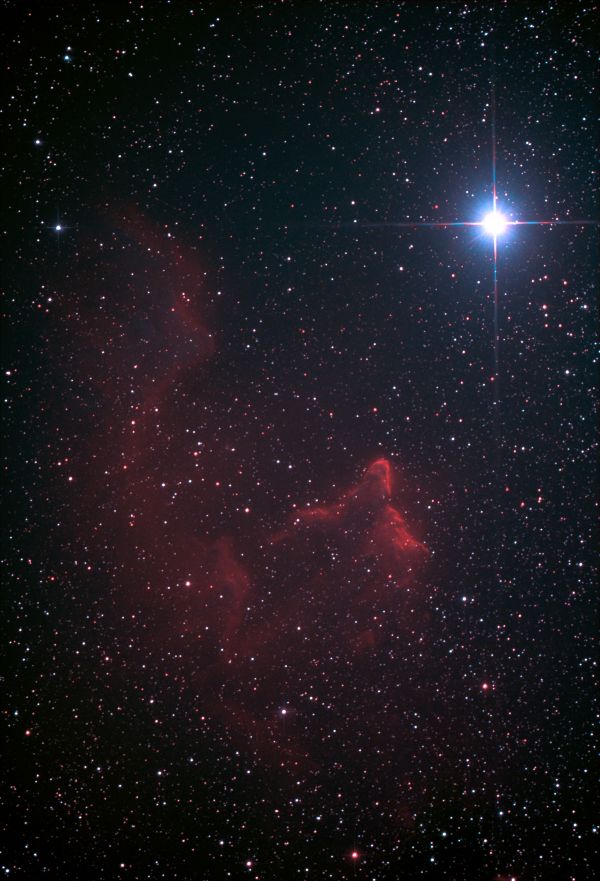 IC59 and IC63 - The Ghost of Cassiopeia. - Astrophotography