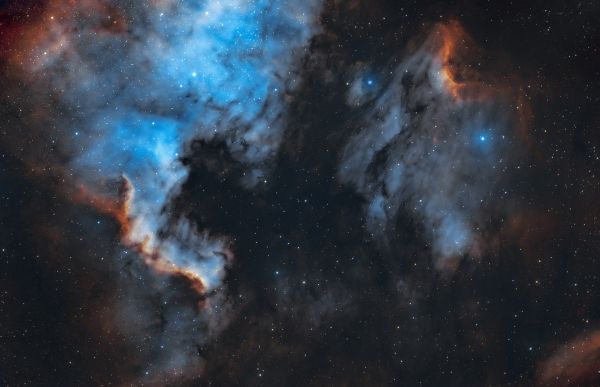 NGC7000 North America and Pelican - Astrophotography