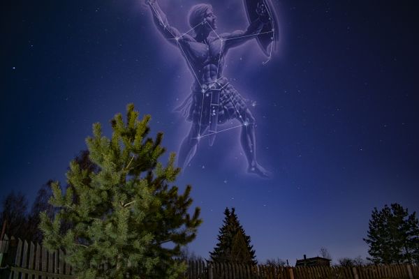 The constellation Orion - Astrophotography