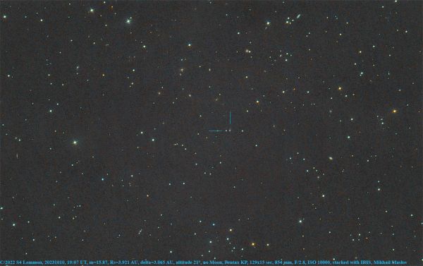 C/2022 S4 Lemmon - Astrophotography