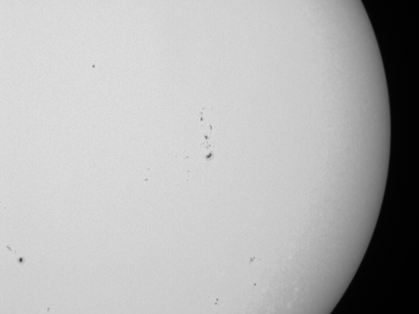 Sunspots on June 24, 2023 - Astrophotography